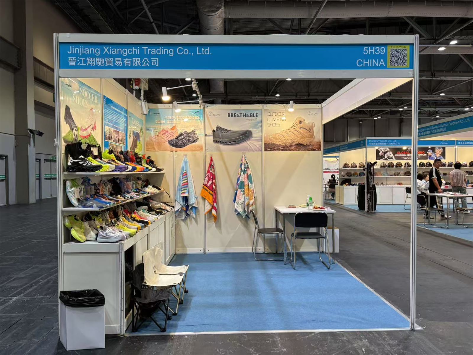 Our trade-fair booth
