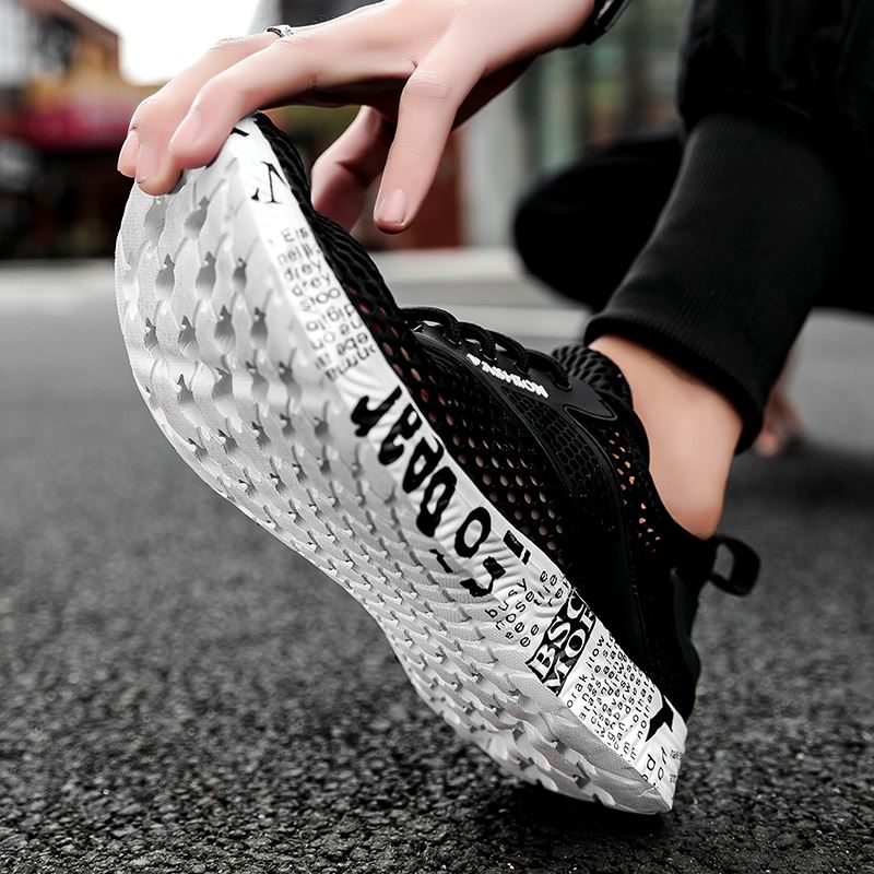 Lace-Up Mesh Beach Sneaker in use, view 4