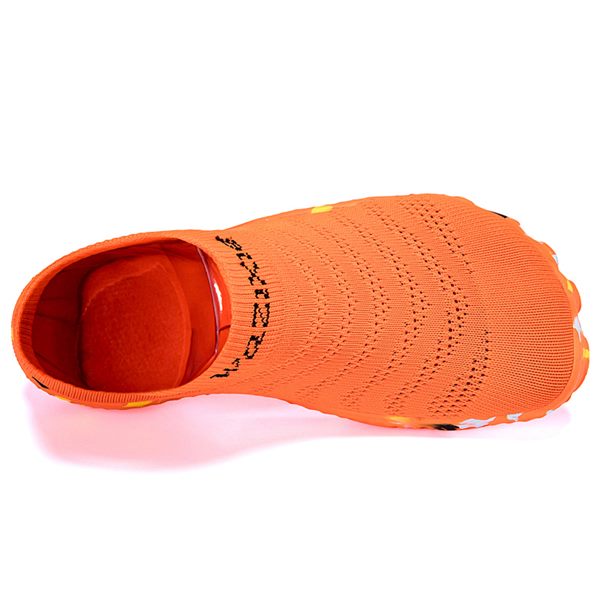 8257 Colour-Chip Knit Sock Water Shoe