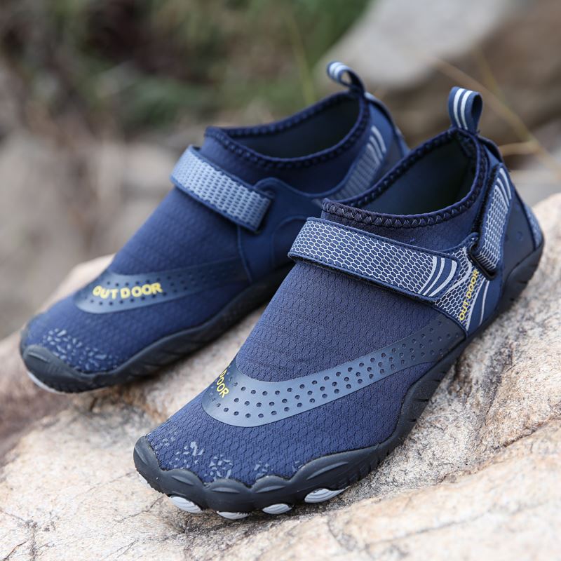 Double-Strap Outdoor Water Shoe in use, view 1