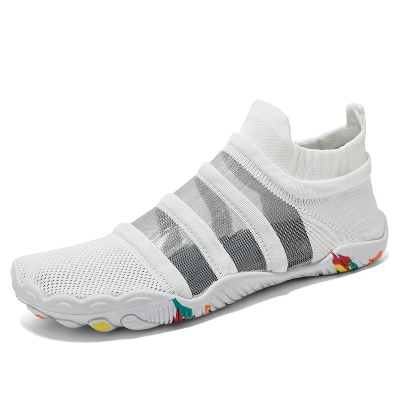 A15 Clear-Stripe Knit Water Shoe