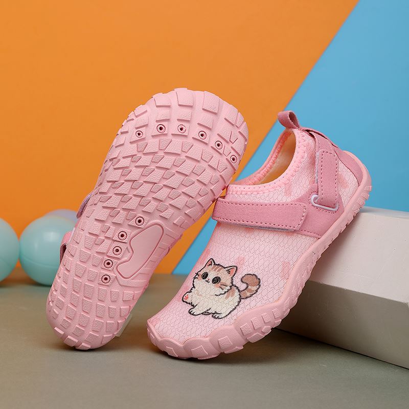 Kids Cartoon Water Shoe in use, view 3