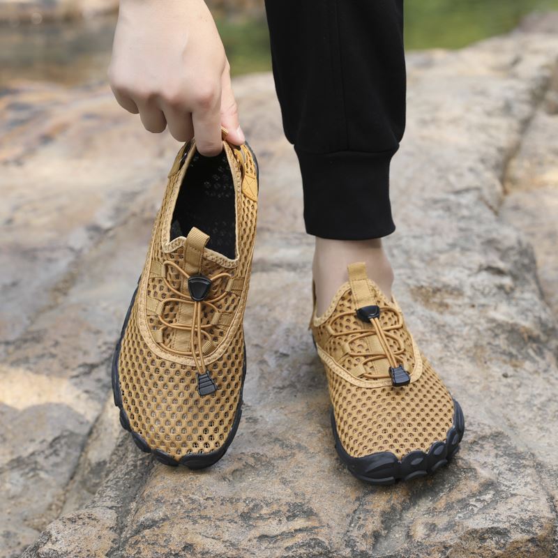 Open-Mesh Creek Shoe in use, view 5